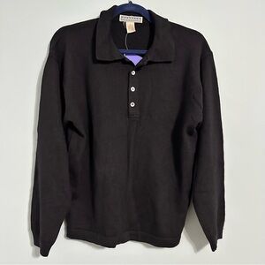 Harbour Classics Fine Gauge Wool Pullover Sweater Small